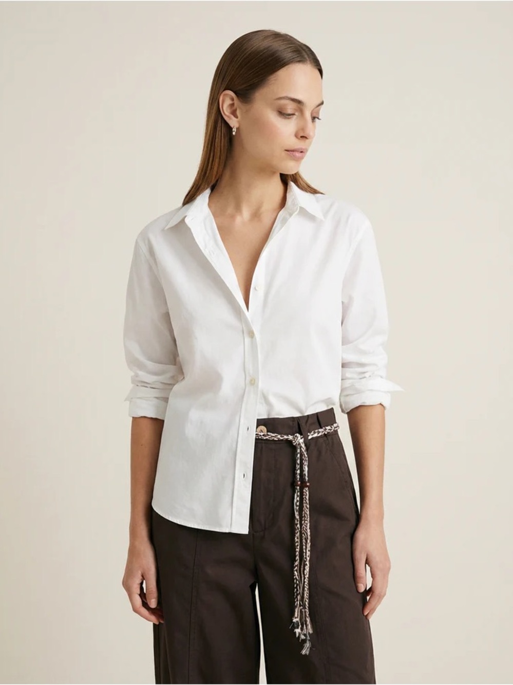 Wide Leg Pants in Dark Olive Green - Women from The Latest Scoop Canada